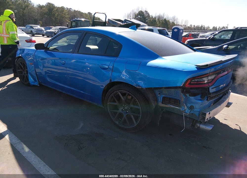 2018 DODGE CHARGER R/T SCAT PACK RWD VIN: 2C3CDXGJ9JH299045