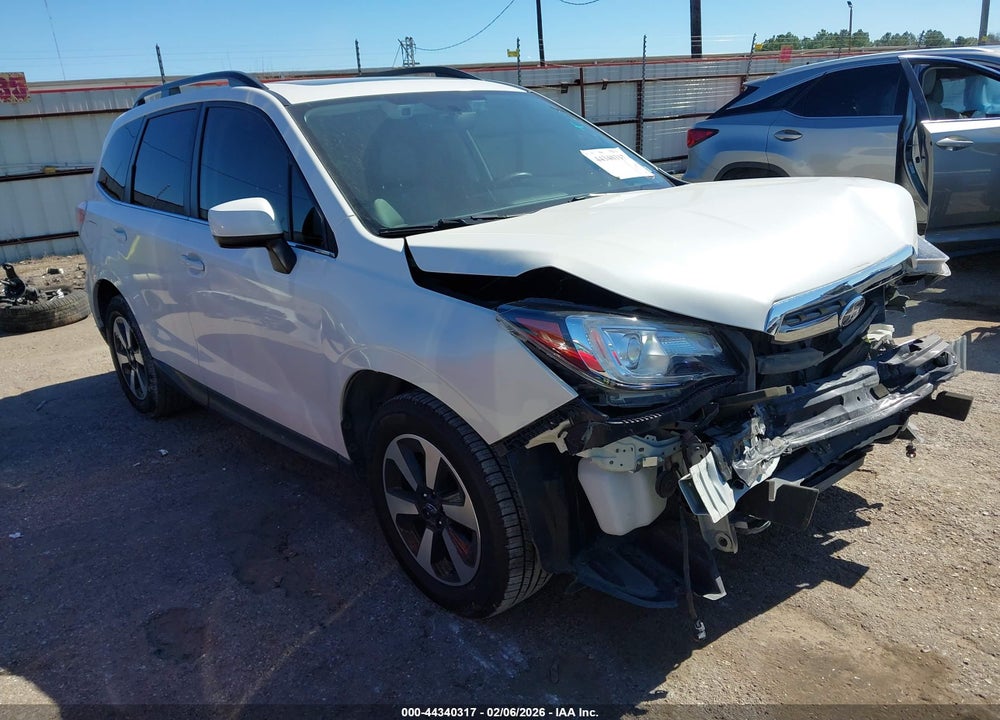 2018 SUBARU FORESTER 2.5I LIMITED VIN: JF2SJARC4JH594248
