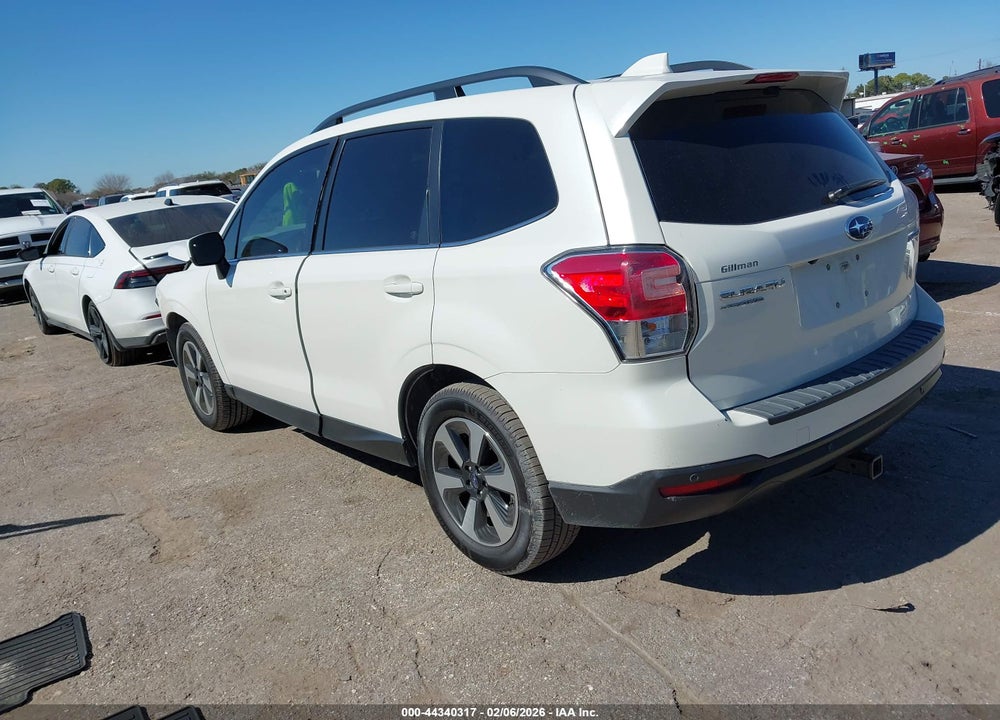 2018 SUBARU FORESTER 2.5I LIMITED VIN: JF2SJARC4JH594248
