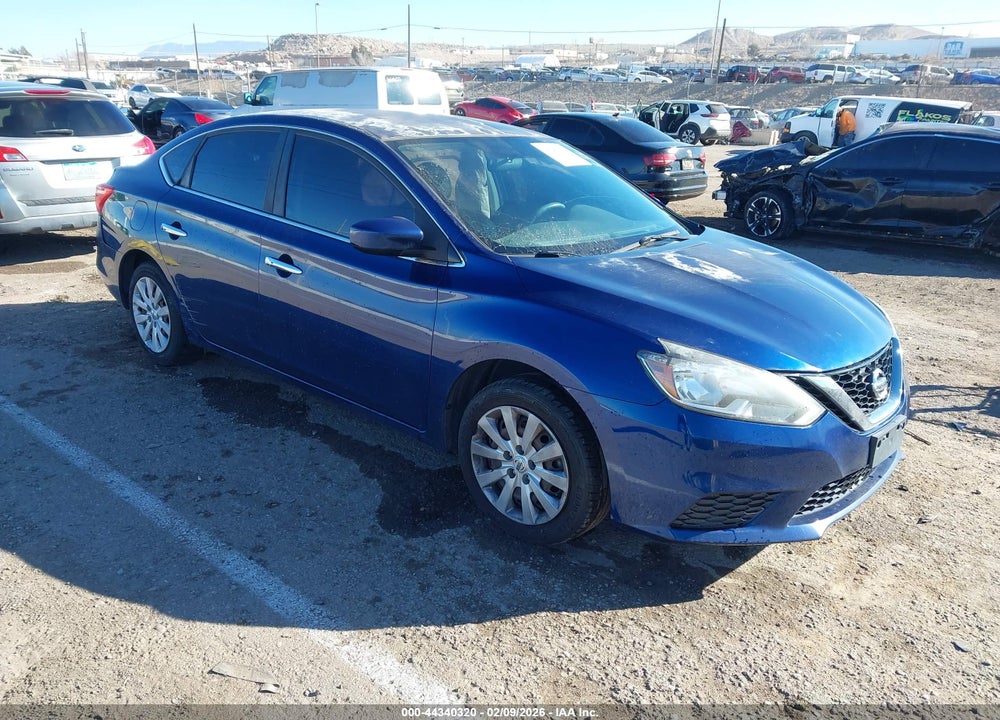 2017 NISSAN SENTRA SV VIN: 3N1AB7AP6HY283432