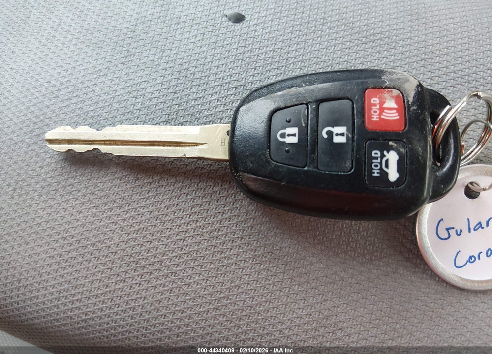 2016 TOYOTA COROLLA LE VIN: 5YFBURHEXGP522510