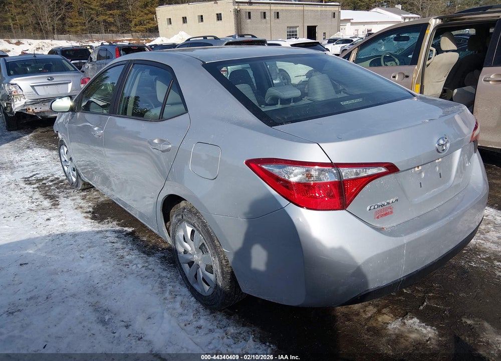 2016 TOYOTA COROLLA LE VIN: 5YFBURHEXGP522510