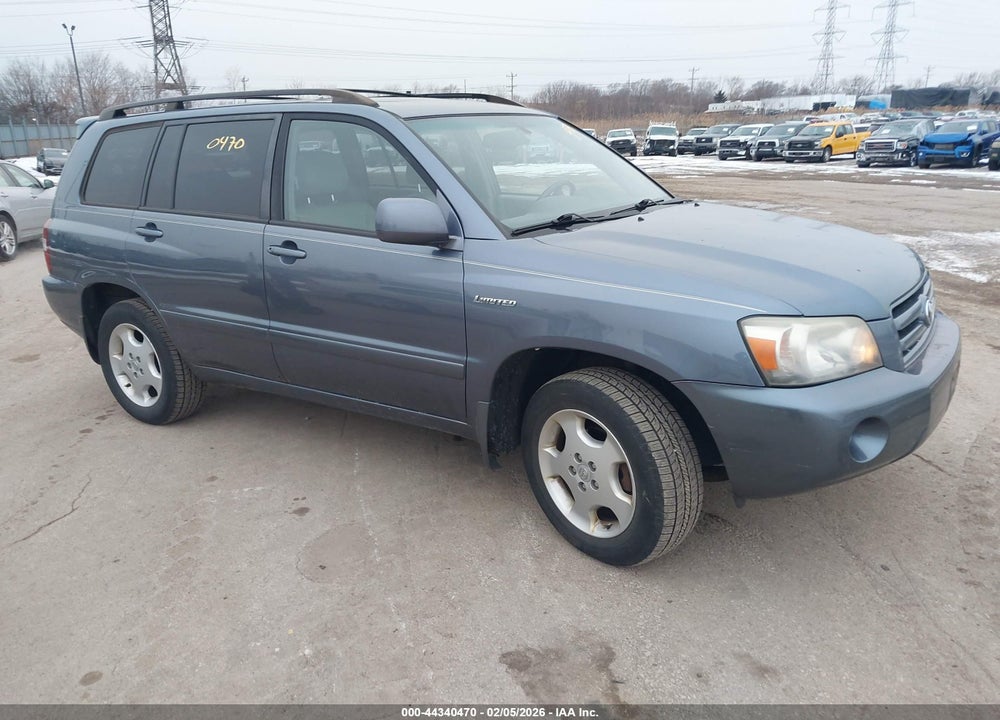 2006 TOYOTA HIGHLANDER LIMITED V6 VIN: JTEEP21A160152023