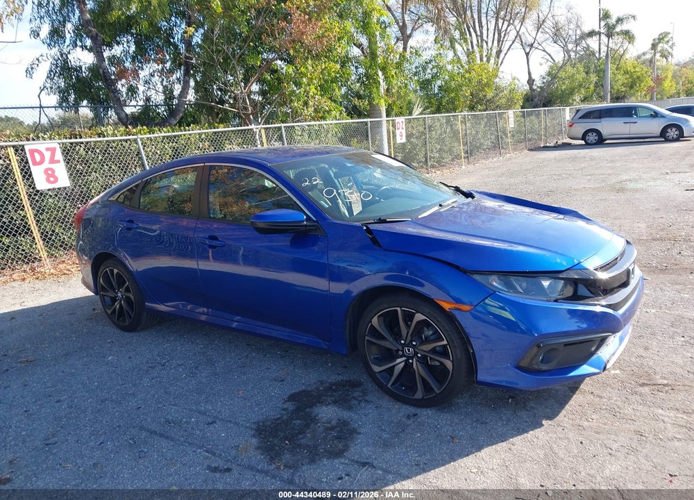 2021 HONDA CIVIC SPORT VIN: 2HGFC2F80MH549310