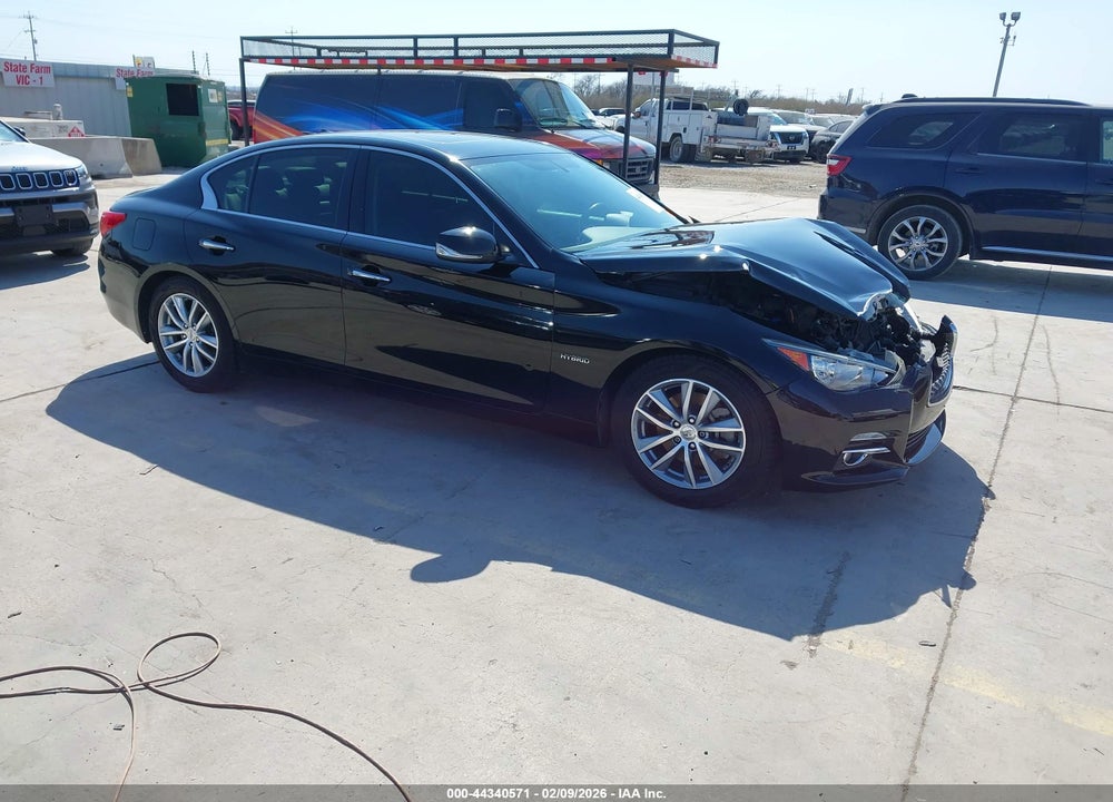 2015 INFINITI Q50 HYBRID PREMIUM VIN: JN1AV7AP9FM790378