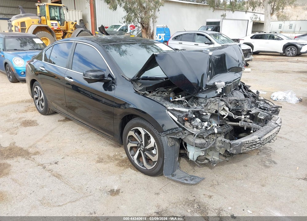 2016 HONDA ACCORD EX VIN: 1HGCR2F77GA078803