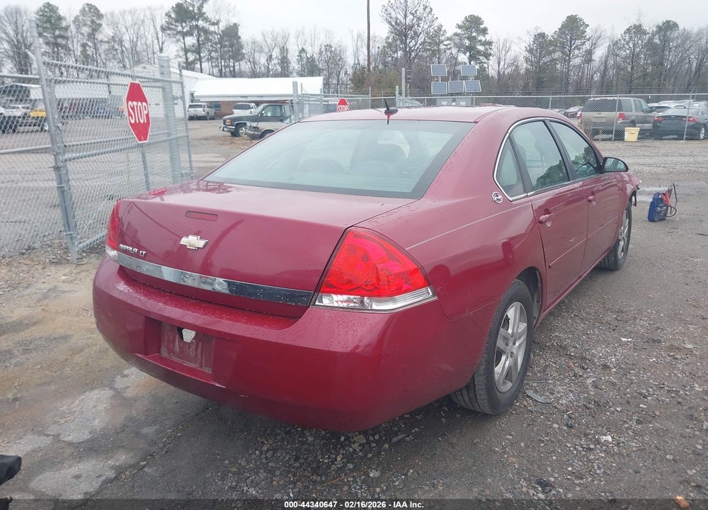 2006 CHEVROLET IMPALA LT VIN: 2G1WT58KX69208172