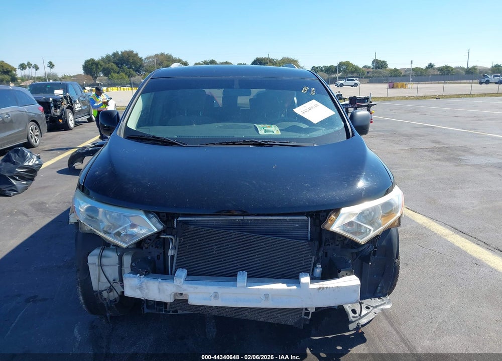 2017 NISSAN QUEST SV VIN: JN8AE2KP0H9166347