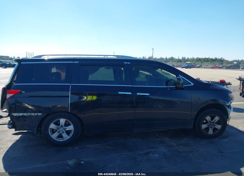 2017 NISSAN QUEST SV VIN: JN8AE2KP0H9166347