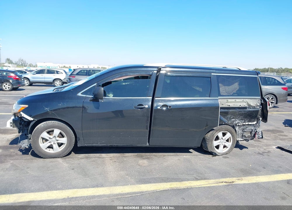2017 NISSAN QUEST SV VIN: JN8AE2KP0H9166347
