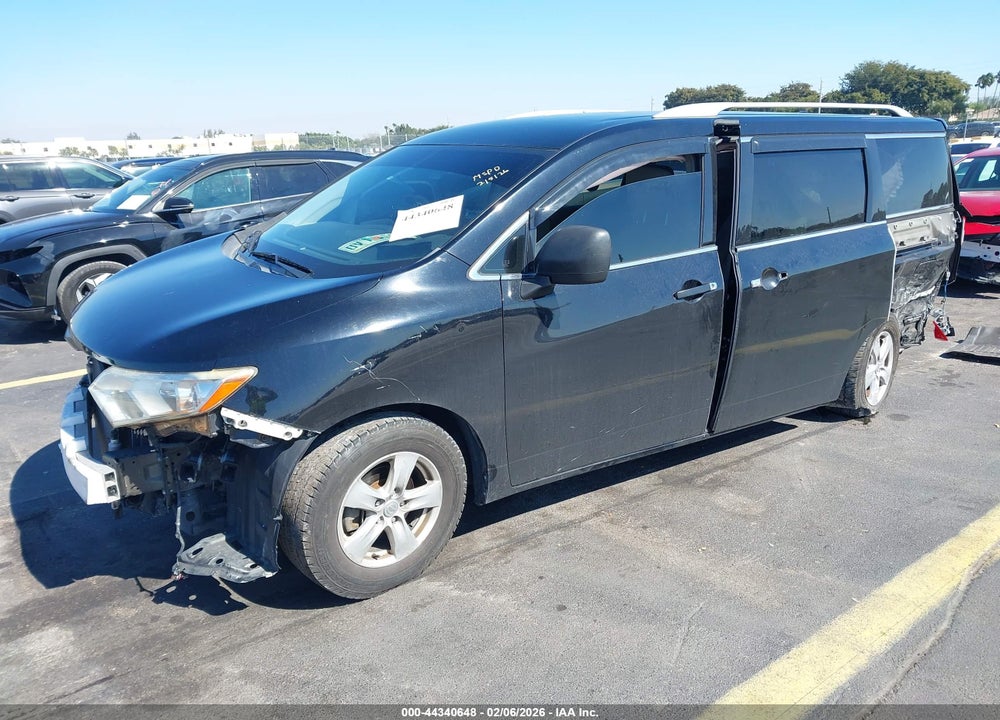 2017 NISSAN QUEST SV VIN: JN8AE2KP0H9166347