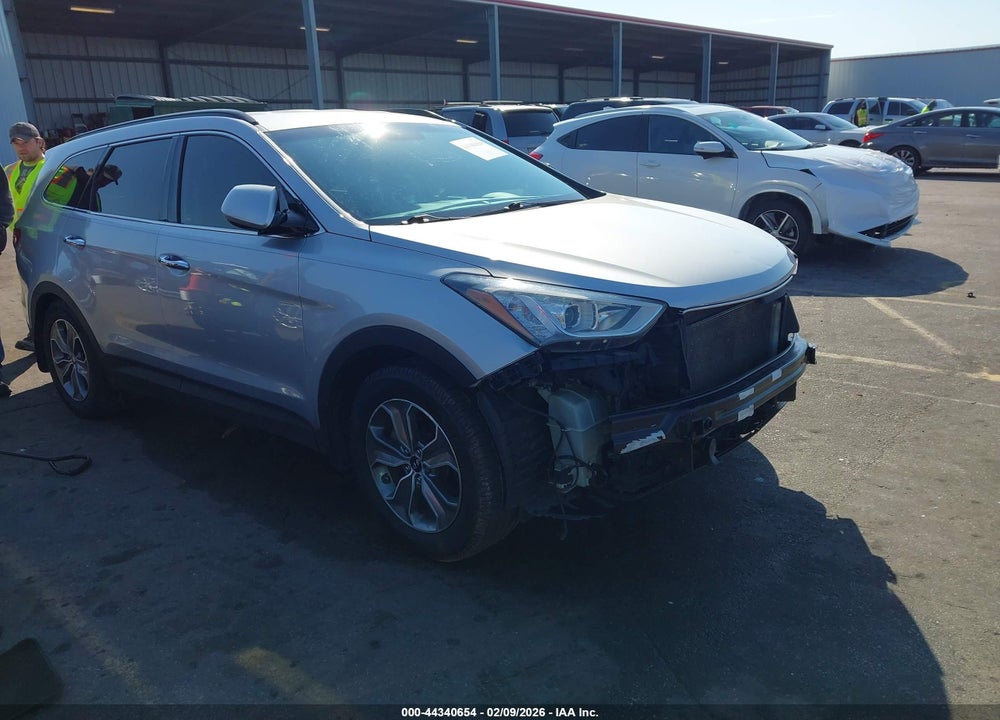 2014 HYUNDAI SANTA FE GLS VIN: KM8SM4HF8EU041744