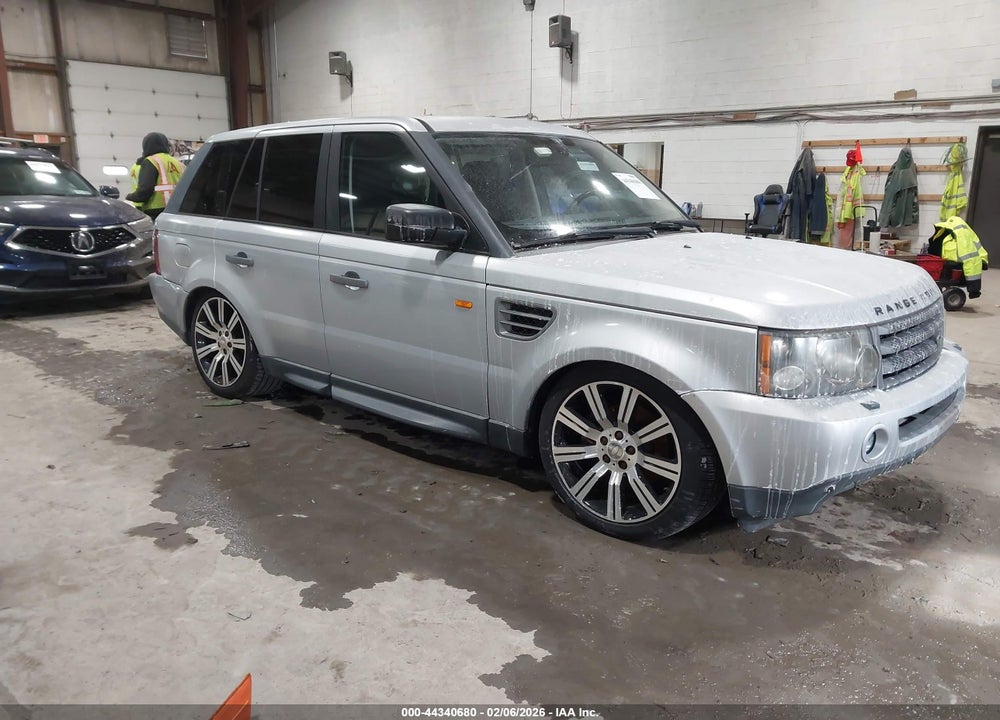 2008 LAND ROVER RANGE ROVER SPORT HSE VIN: SALSK254X8A187692
