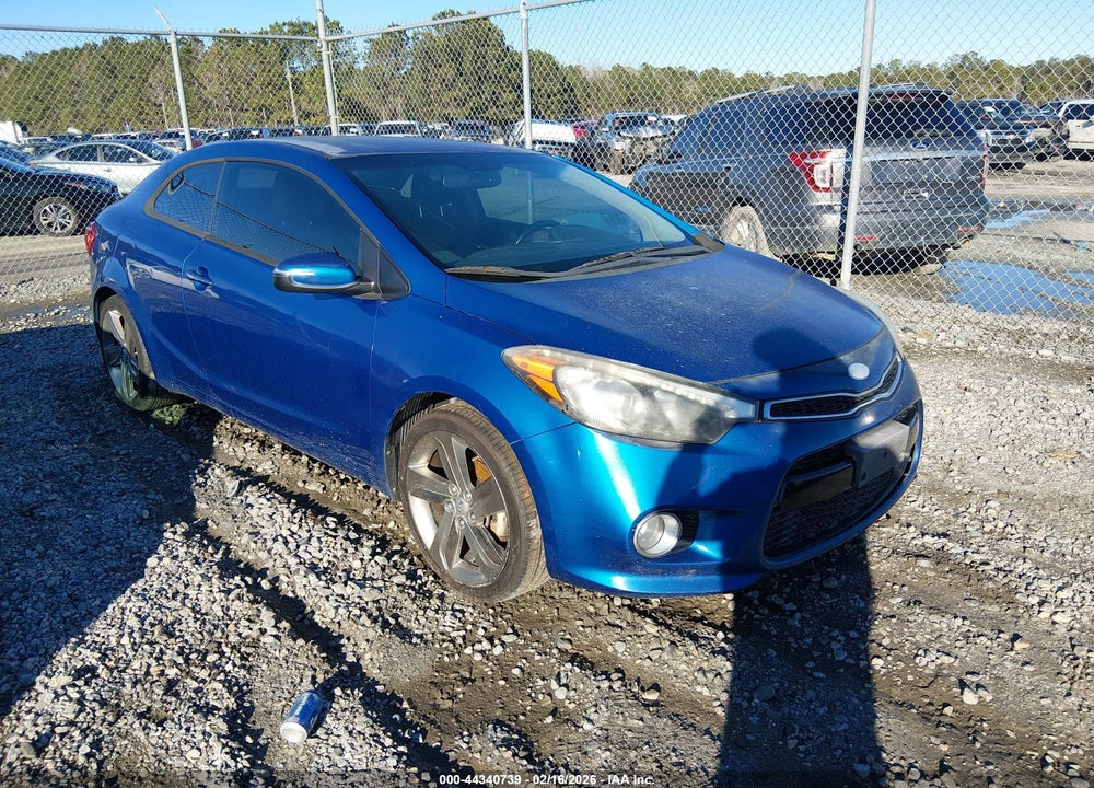 2014 KIA FORTE KOUP EX VIN: KNAFX6A82E5236833