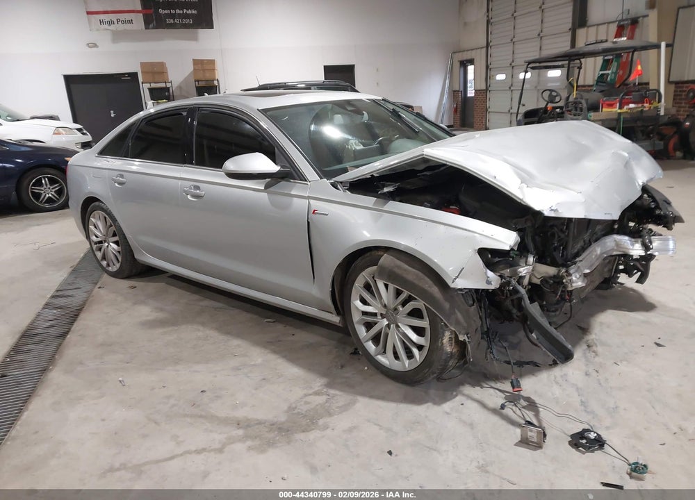 2013 AUDI A6 3.0T PREMIUM VIN: WAUHGAFC2DN133550
