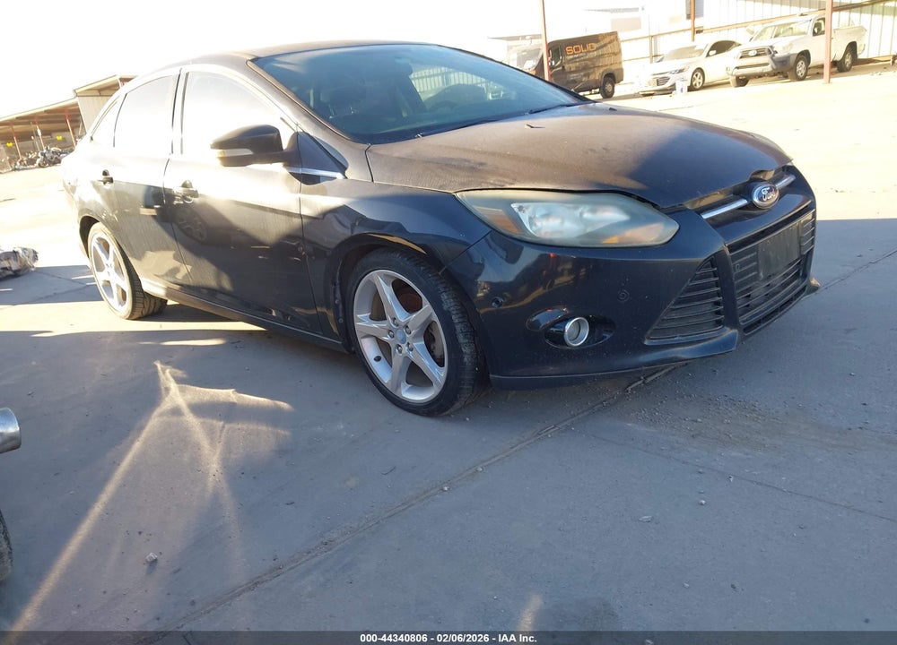 2013 FORD FOCUS TITANIUM VIN: 1FADP3J26DL200311