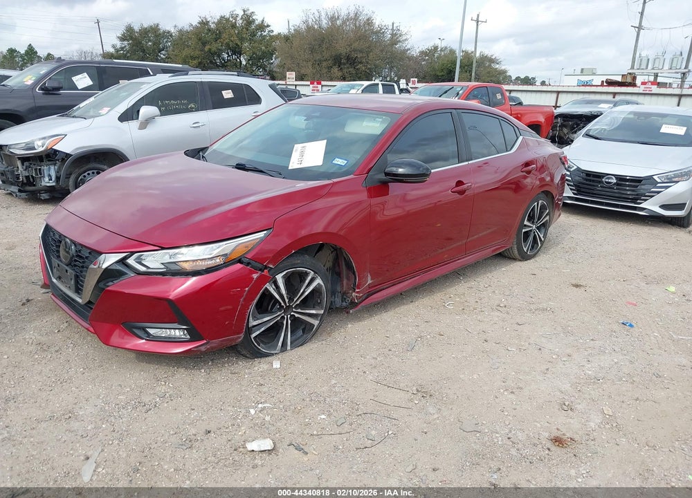 2021 NISSAN SENTRA SR XTRONIC CVT VIN: 3N1AB8DV8MY215255