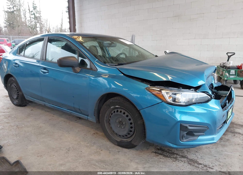 2018 SUBARU IMPREZA 2.0I VIN: 4S3GKAA69J3611484