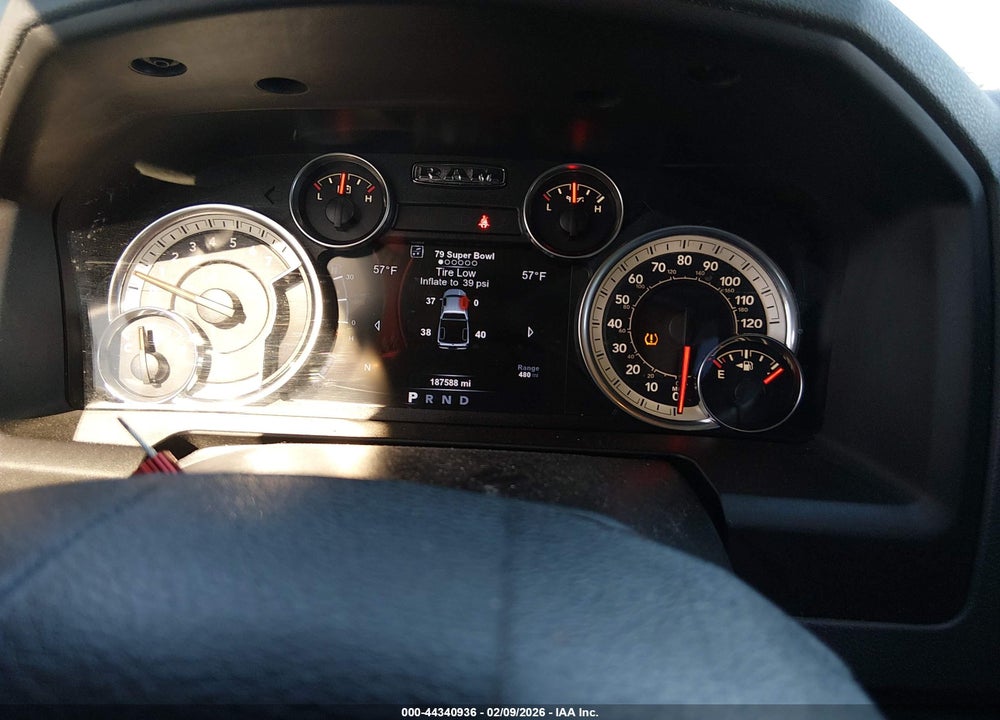 2017 RAM 1500 BIG HORN  4X2 6'4 BOX VIN: 1C6RR6TT2HS741599