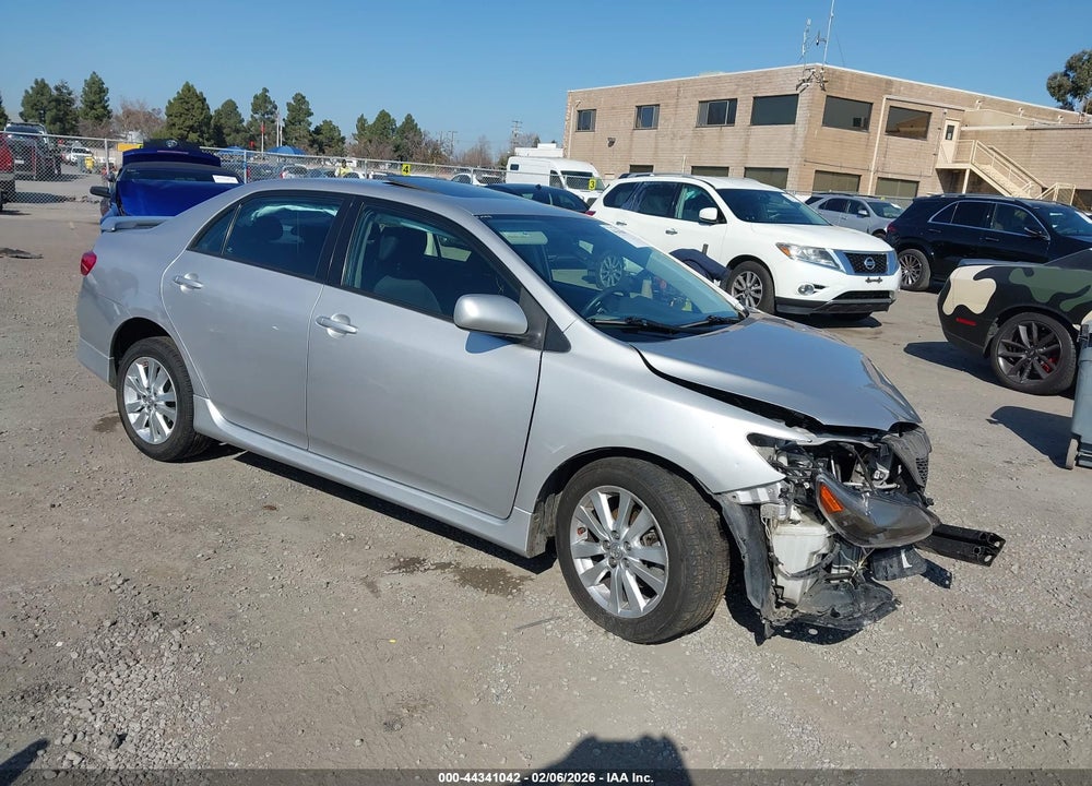 2010 TOYOTA COROLLA S VIN: 1NXBU4EE1AZ333788