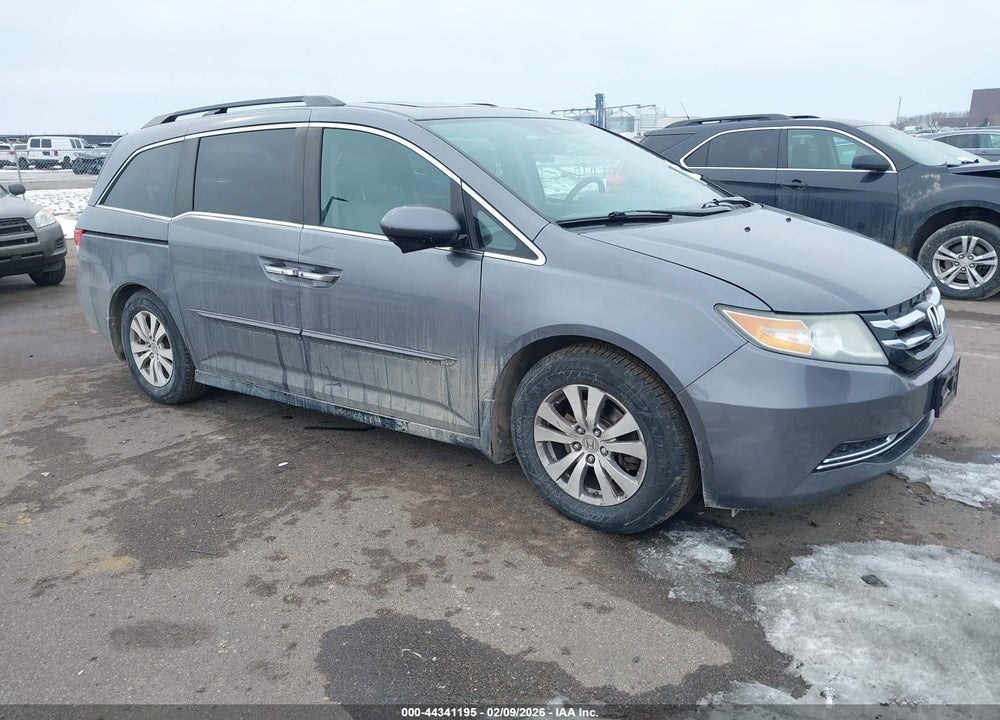 2014 HONDA ODYSSEY EX-L VIN: 5FNRL5H65EB073605