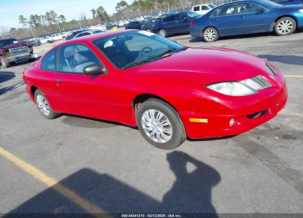 2005 PONTIAC SUNFIRE VIN: 3G2JB12F35S114312