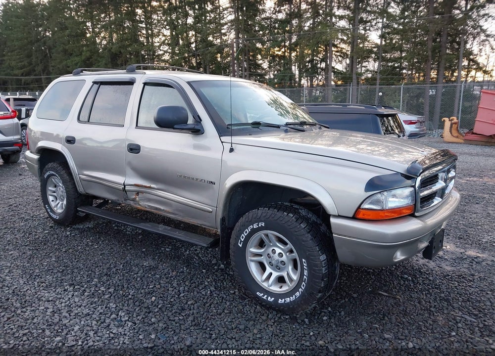 2001 DODGE DURANGO VIN: 1B4HS28N81F617196