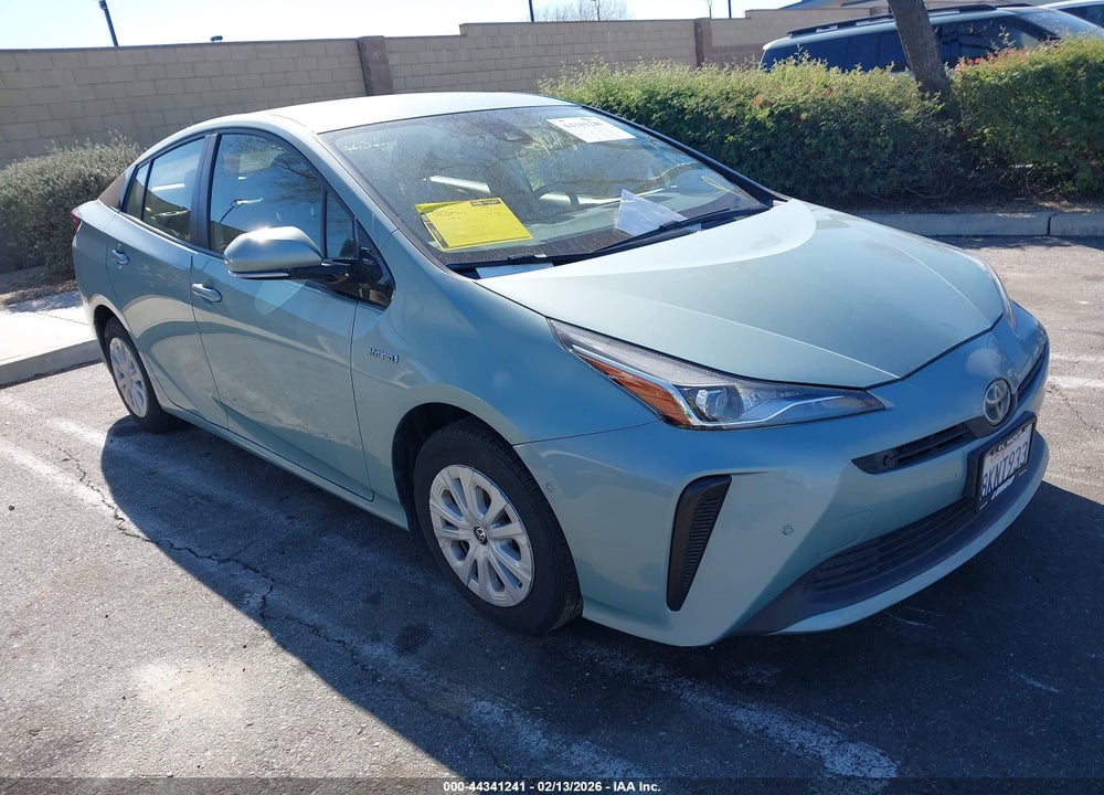 2019 TOYOTA PRIUS LE VIN: JTDKARFU4K3088430