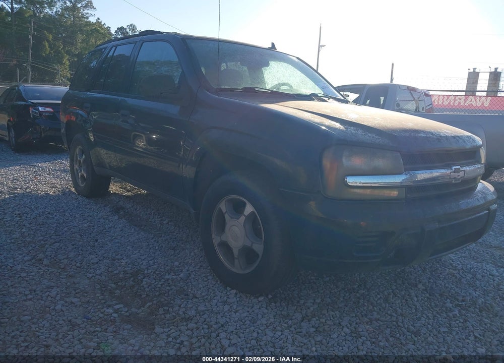 2007 CHEVROLET TRAILBLAZER LS VIN: 1GNDS13S572213983
