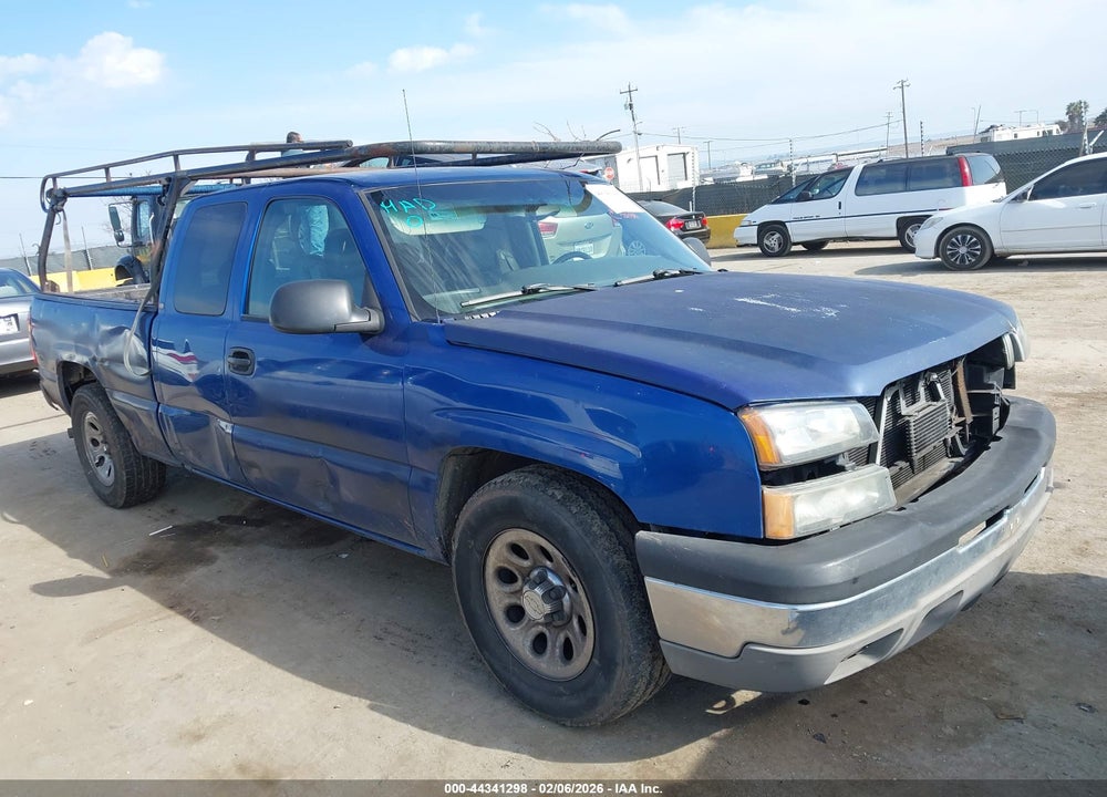 2004 CHEVROLET SILVERADO 1500 WORK TRUCK VIN: 2GCEC19V241158772