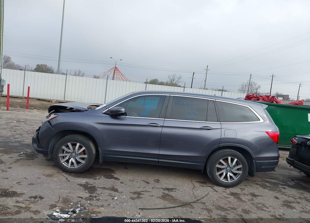 2021 HONDA PILOT 2WD EX-L VIN: 5FNYF5H56MB046146