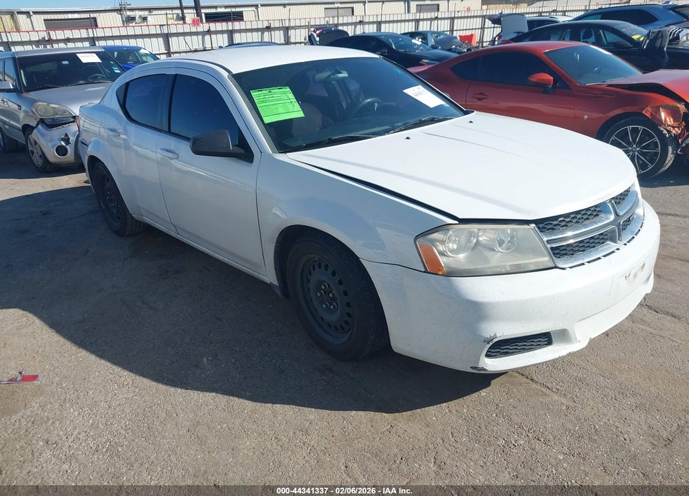 2014 DODGE AVENGER SE VIN: 1C3CDZAB5EN188602