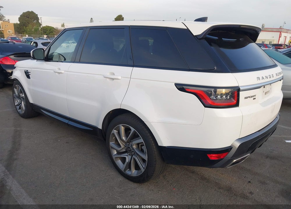 2020 LAND ROVER RANGE ROVER SPORT HSE MHEV VIN: SALWR2SU6LA881757