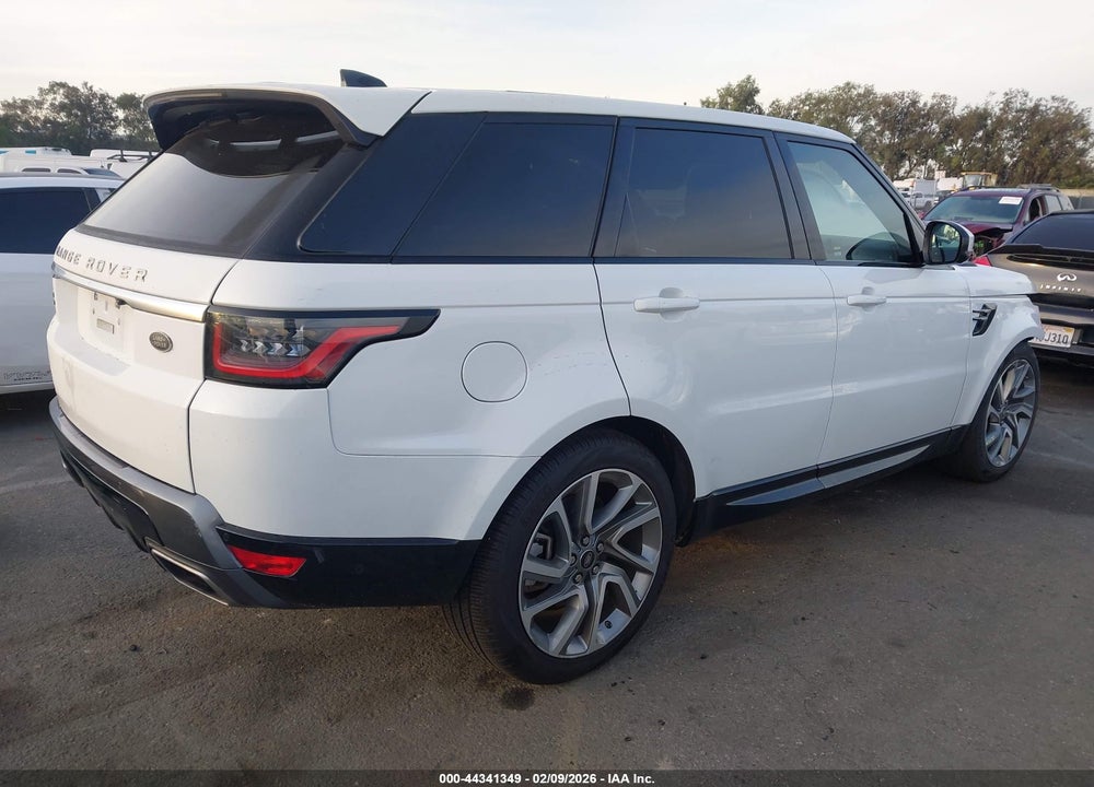 2020 LAND ROVER RANGE ROVER SPORT HSE MHEV VIN: SALWR2SU6LA881757