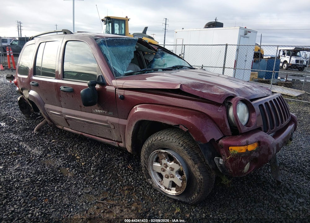 2002 JEEP LIBERTY LIMITED EDITION VIN: 1J8GL58K52W258290