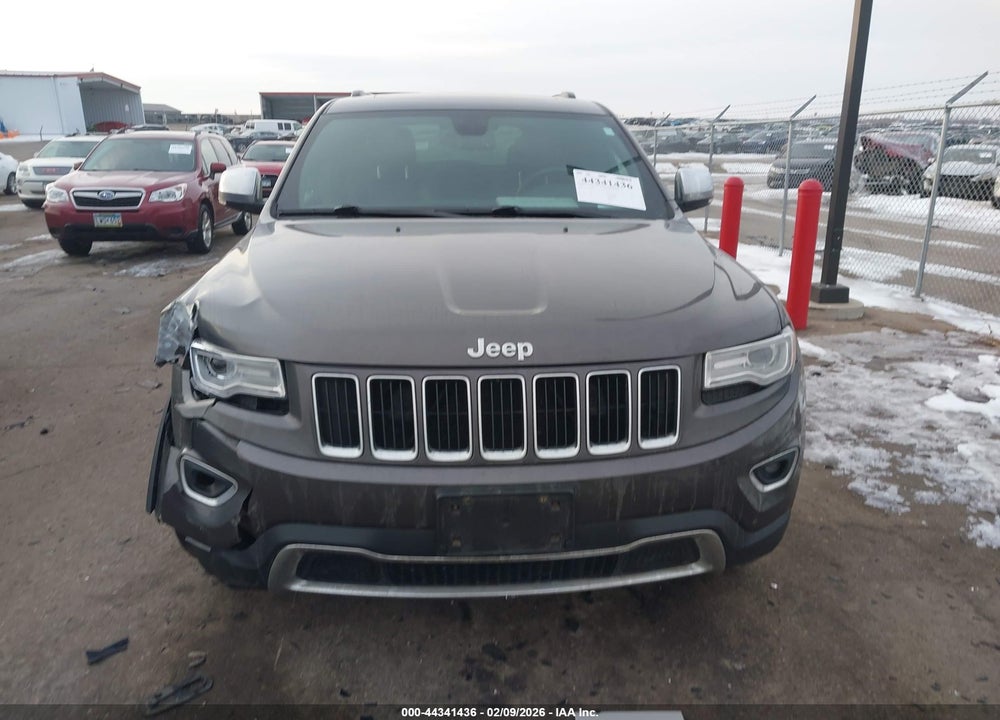 2014 JEEP GRAND CHEROKEE LIMITED VIN: 1C4RJFBG1EC588899