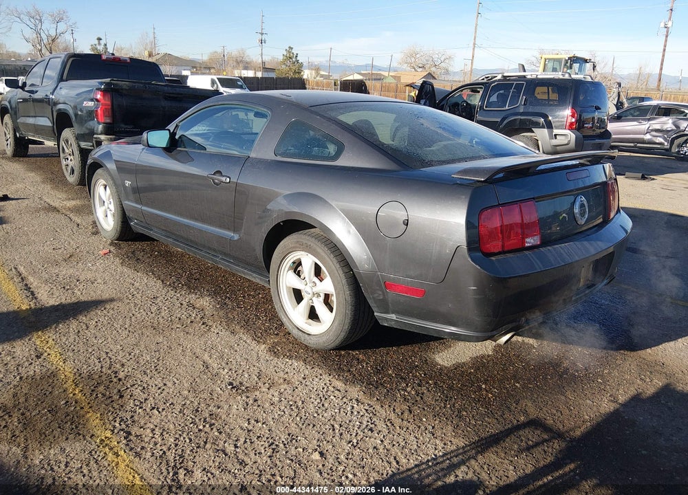 2007 FORD MUSTANG GT DELUXE/GT PREMIUM VIN: 1ZVFT82H575295688