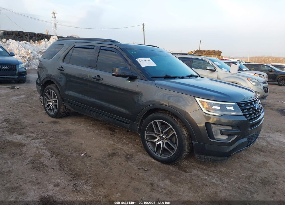 2017 FORD EXPLORER SPORT VIN: 1FM5K8GT1HGE07712