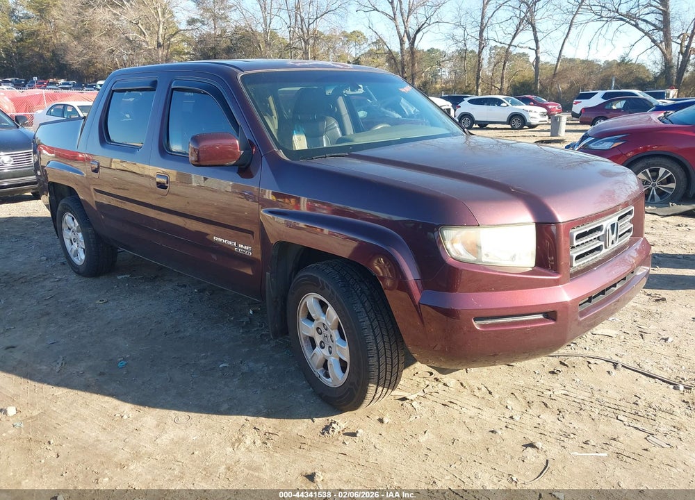 2007 HONDA RIDGELINE RTL VIN: 2HJYK16527H514973