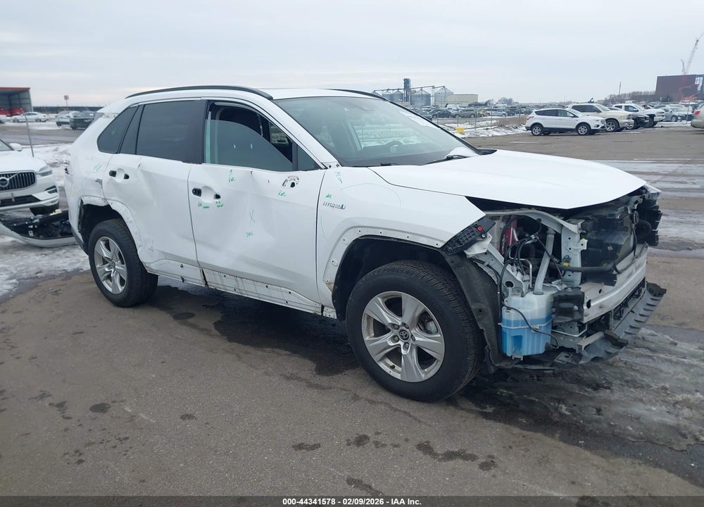 2021 TOYOTA RAV4 HYBRID XLE VIN: 4T3RWRFV8MU027879