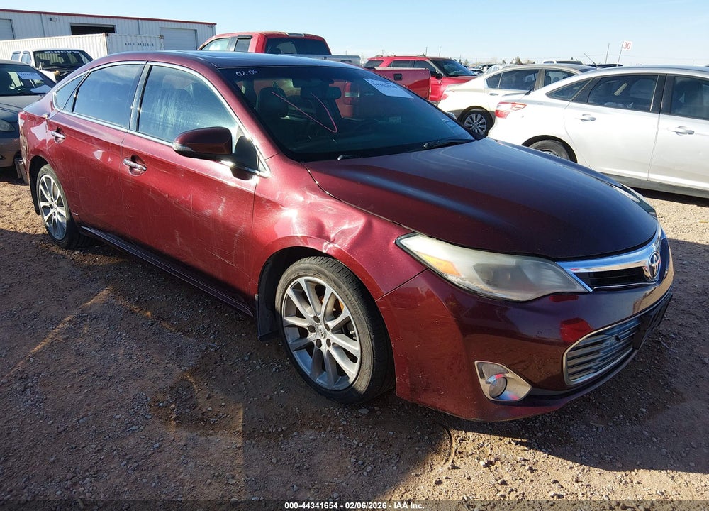 2014 TOYOTA AVALON XLE TOURING VIN: 4T1BK1EB7EU125821
