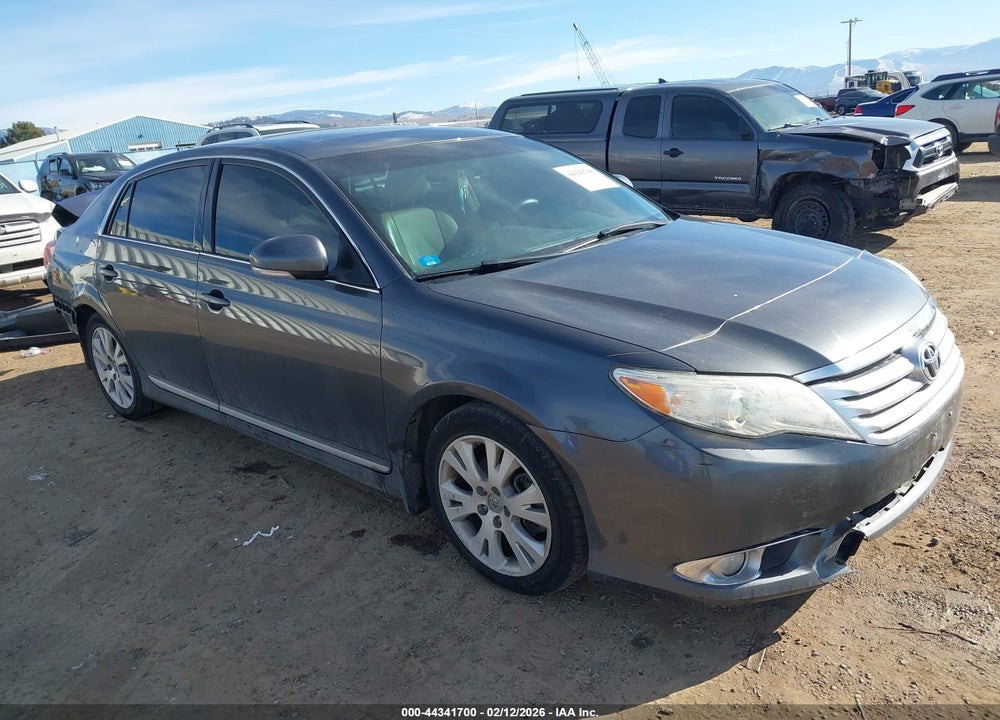 2011 TOYOTA AVALON VIN: 4T1BK3DB8BU376257