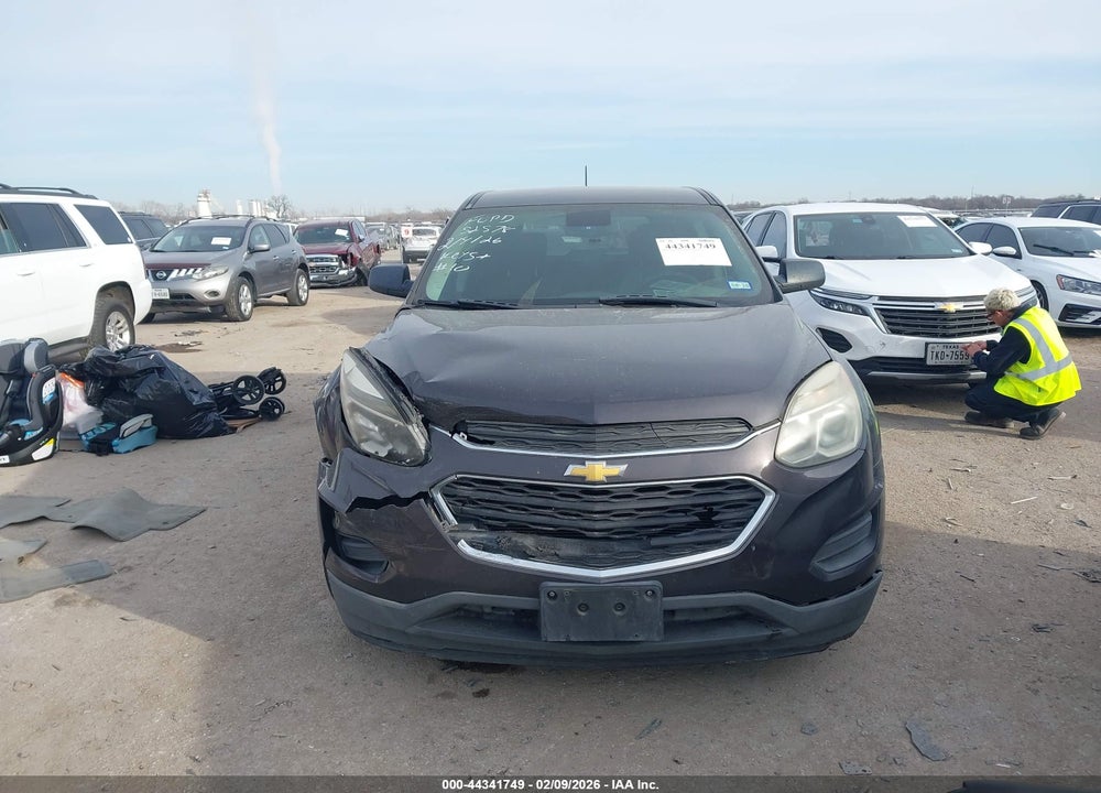 2016 CHEVROLET EQUINOX LS VIN: 2GNALBEK2G6298786