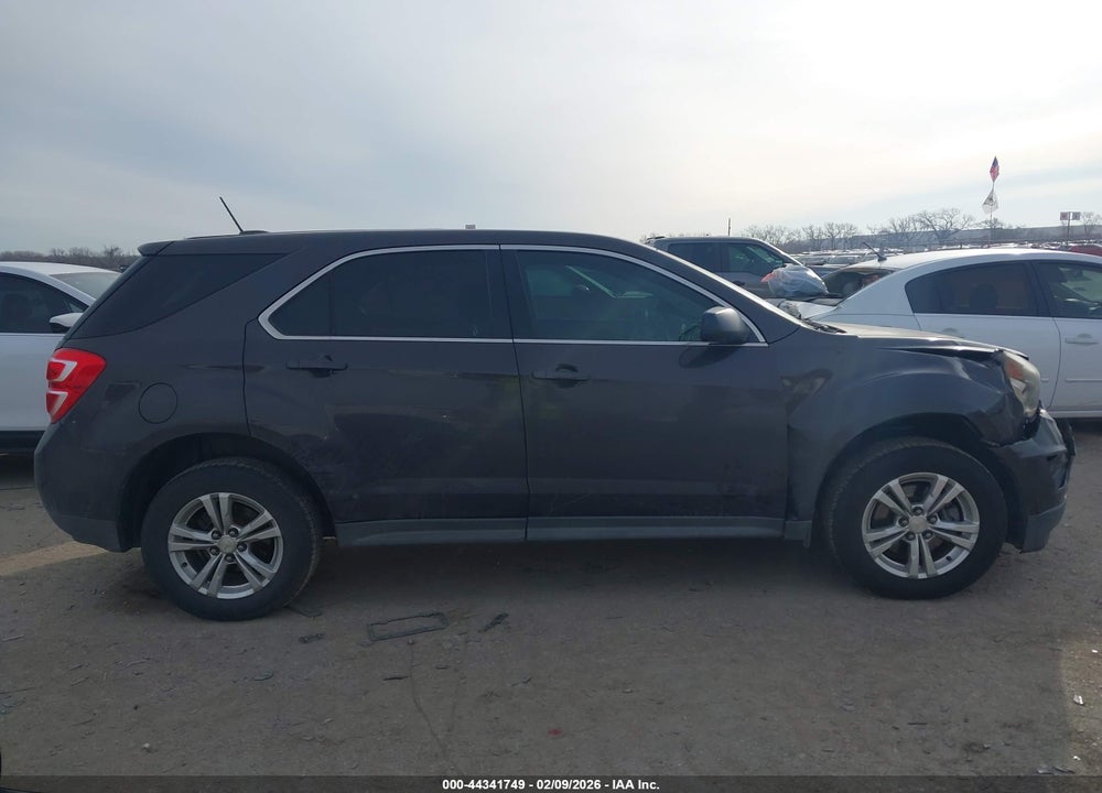 2016 CHEVROLET EQUINOX LS VIN: 2GNALBEK2G6298786