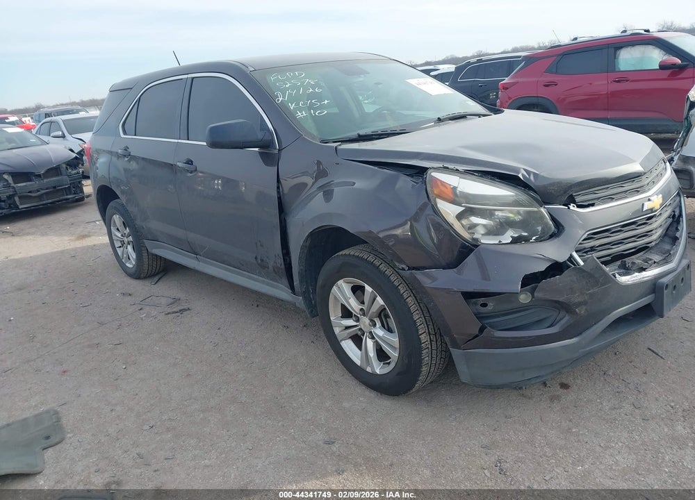 2016 CHEVROLET EQUINOX LS VIN: 2GNALBEK2G6298786