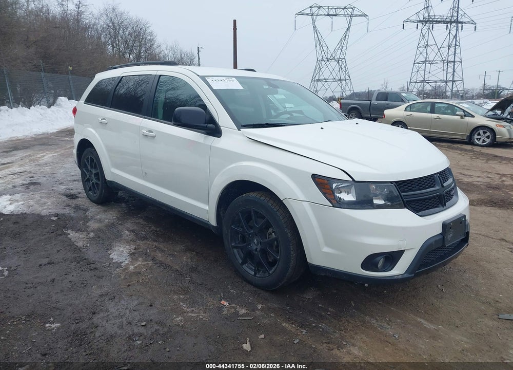2018 DODGE JOURNEY SXT VIN: 3C4PDCBB0JT184489