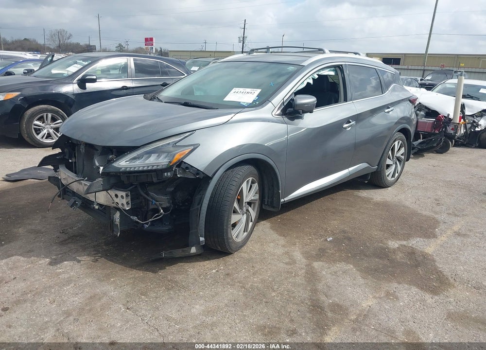 2019 NISSAN MURANO SL VIN: 5N1AZ2MJ3KN125987