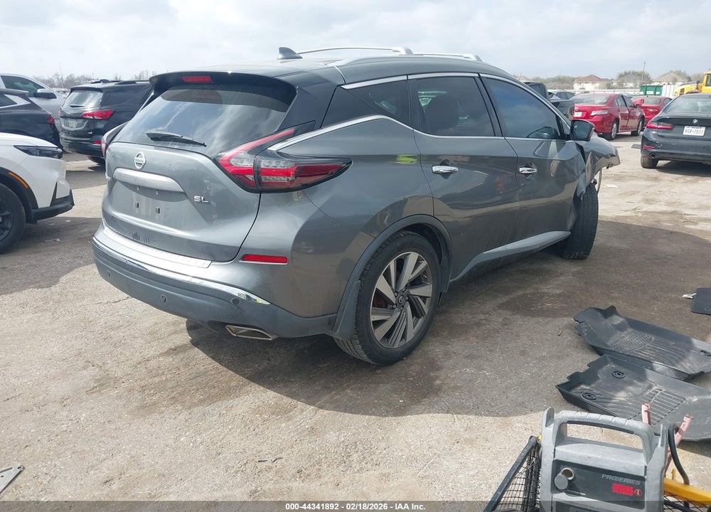2019 NISSAN MURANO SL VIN: 5N1AZ2MJ3KN125987