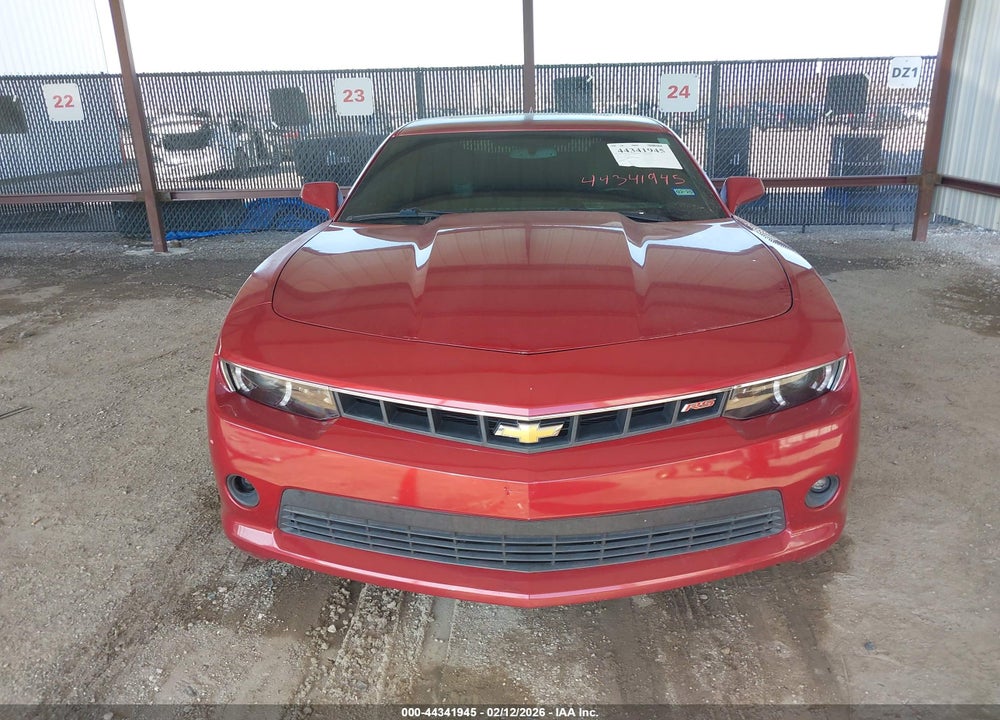 2015 CHEVROLET CAMARO 2LT VIN: 2G1FF1E38F9244214