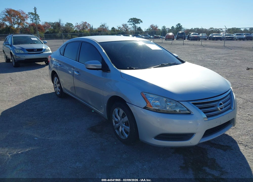 2014 NISSAN SENTRA S VIN: 3N1AB7AP6EL684276